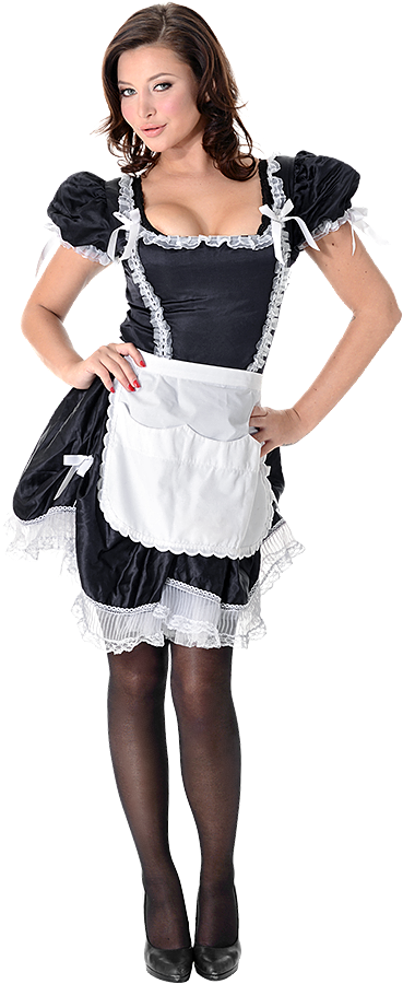 Anna Polina French Maid istripper model