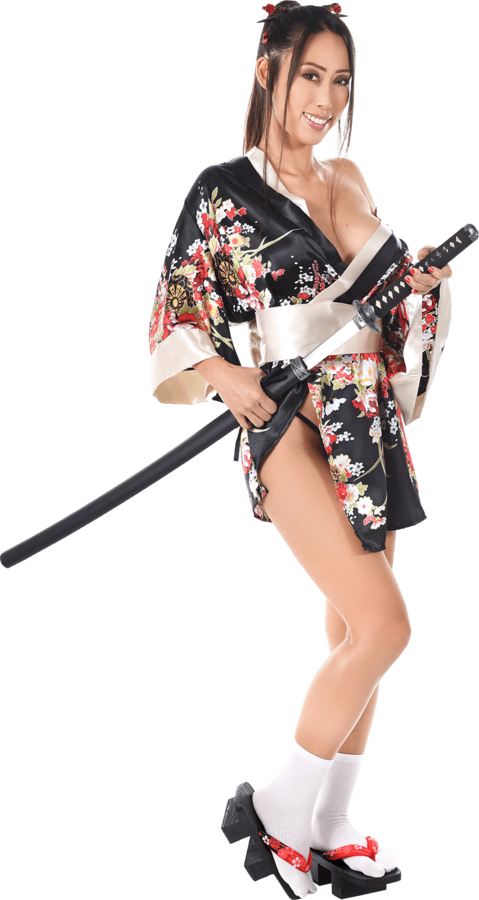 Ayako Fuji Geisha In Neo-Tokyo istripper model